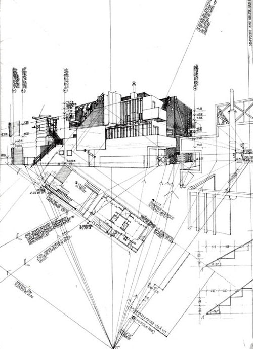 House_Venice,perspektivische_Konstruktion